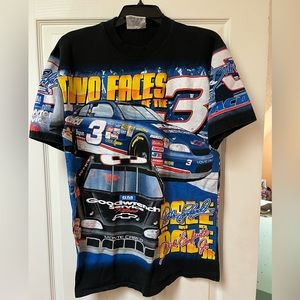 Chase Authentics Double Side All Over Print Dale Earnhardt & JR T Shirt